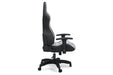 Lynxtyn White/Gray Home Office Desk Chair - H400-08A - Gate Furniture