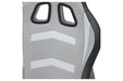 Lynxtyn White/Gray Home Office Desk Chair - H400-08A - Gate Furniture