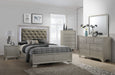 Lyssa Champagne LED Panel Bedroom Set - Gate Furniture