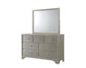 Lyssa Champagne LED Panel Bedroom Set - Gate Furniture