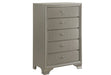 Lyssa Champagne LED Panel Bedroom Set - Gate Furniture
