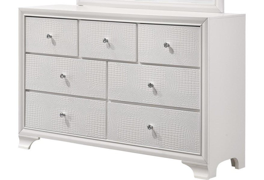 Lyssa Frost LED Panel  Bedroom Set - Gate Furniture