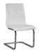 Madanere White-Chrome 5-Piece Dining Room Set - Gate Furniture