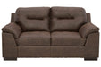Maderla Walnut Loveseat - 6200235 - Gate Furniture
