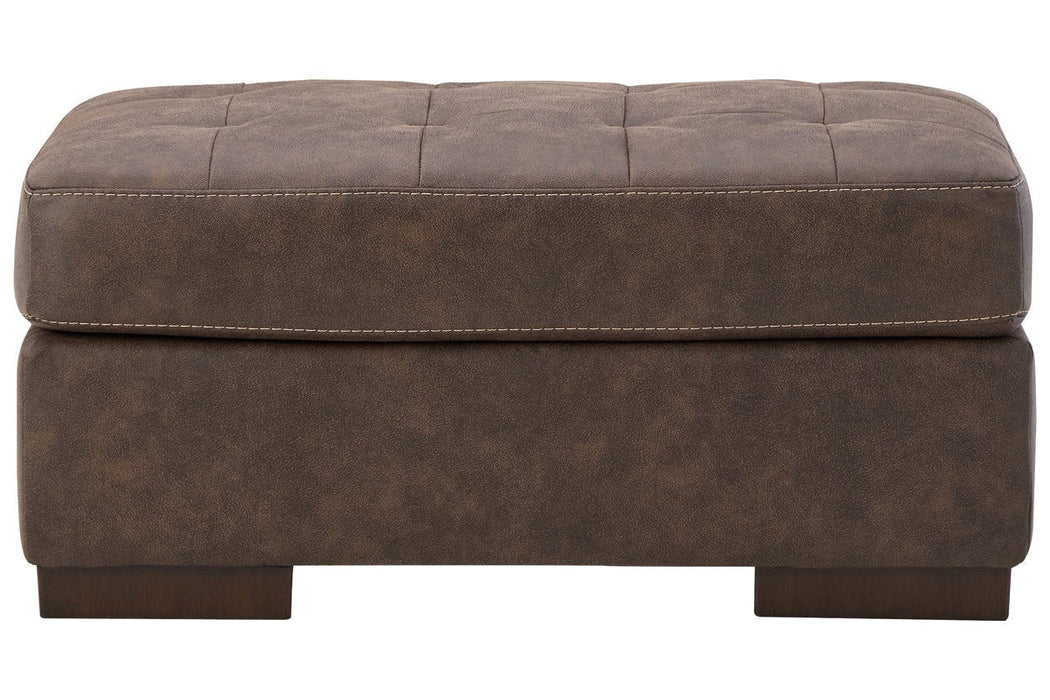 Maderla Walnut Ottoman - 6200214 - Gate Furniture