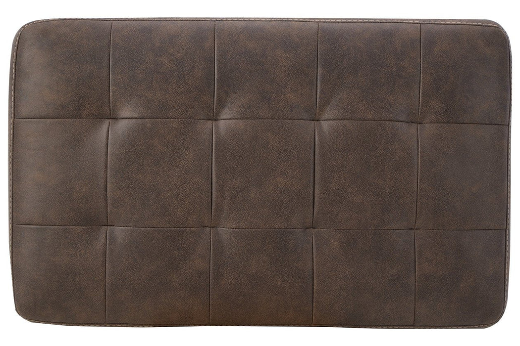 Maderla Walnut Ottoman - 6200214 - Gate Furniture