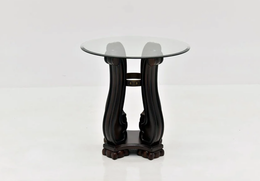 Madison Brown Wood End Table - 4320-02 - Gate Furniture