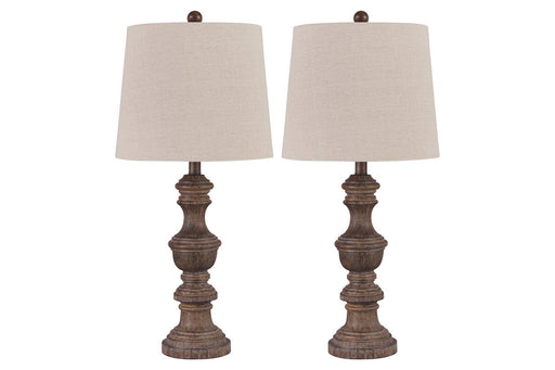 Magaly Brown Table Lamp (Set of 2) - L276024 - Gate Furniture