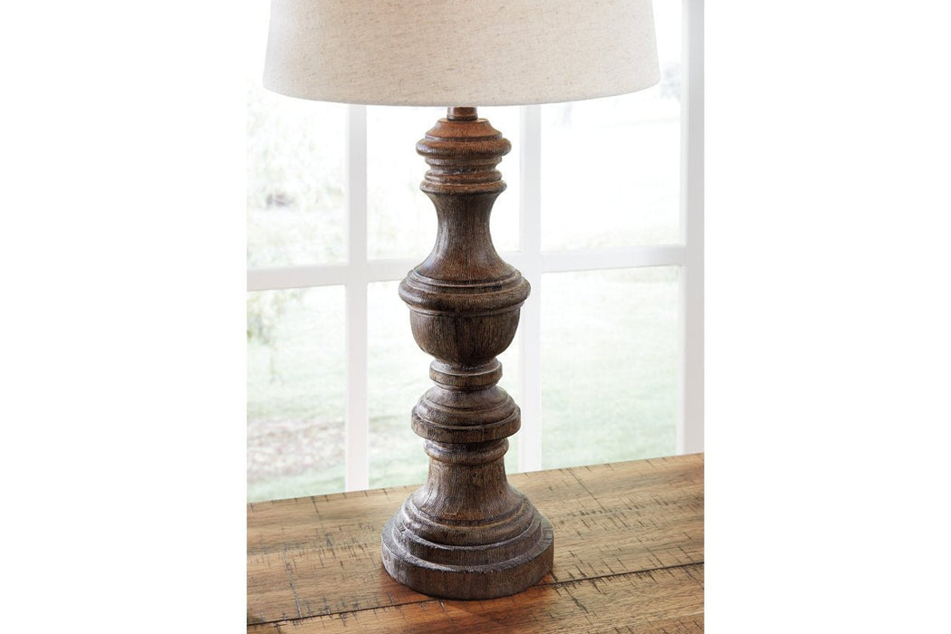 Magaly Brown Table Lamp (Set of 2) - L276024 - Gate Furniture