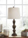 Magaly Brown Table Lamp (Set of 2) - L276024 - Gate Furniture