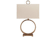 Mahala Antique Gold Finish Table Lamp - L208124 - Gate Furniture