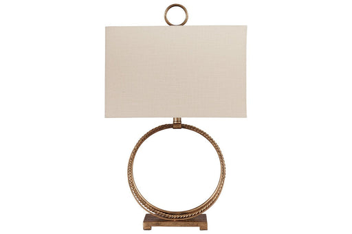 Mahala Antique Gold Finish Table Lamp - L208124 - Gate Furniture