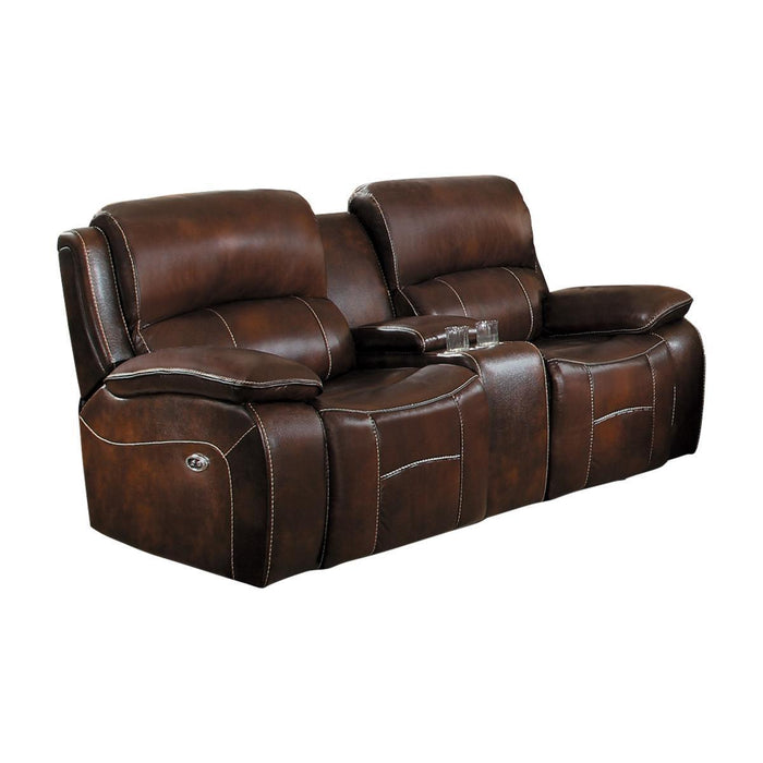Mahala Brown Power Reclining Living Room Set - Gate Furniture