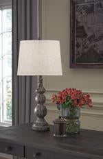 Mair Antique Black Table Lamp (Set of 2) - L276014 - Gate Furniture