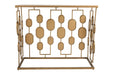 Majaci Gold Finish Console - A4000047 - Gate Furniture