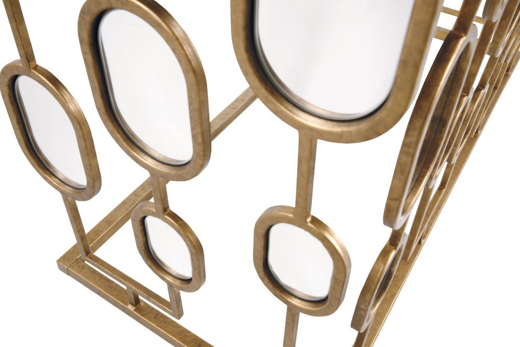 Majaci Gold Finish Console - A4000047 - Gate Furniture