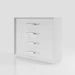 Majesty Bedroom W/Light And Carmen Cases Set - Gate Furniture