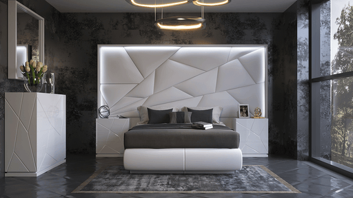 Majesty Bedroom W/Light And Kiu Cases Set - Gate Furniture