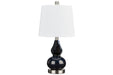 Makana Navy Table Lamp - L431514 - Gate Furniture