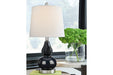 Makana Navy Table Lamp - L431514 - Gate Furniture