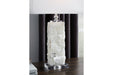 Malise White Table Lamp - L429014 - Gate Furniture