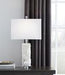 Malise White Table Lamp - L429014 - Gate Furniture