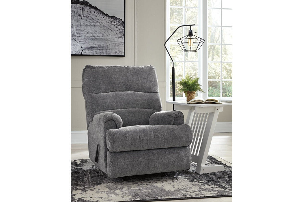 Man Fort Graphite Recliner - 4660525 - Gate Furniture