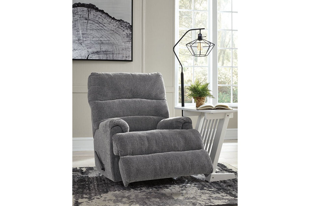 Man Fort Graphite Recliner - 4660525 - Gate Furniture