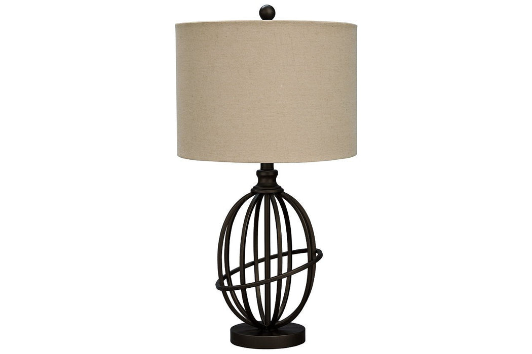 Manasa Dark Brown Table Lamp - L204164 - Gate Furniture
