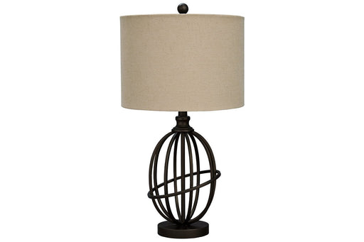 Manasa Dark Brown Table Lamp - L204164 - Gate Furniture