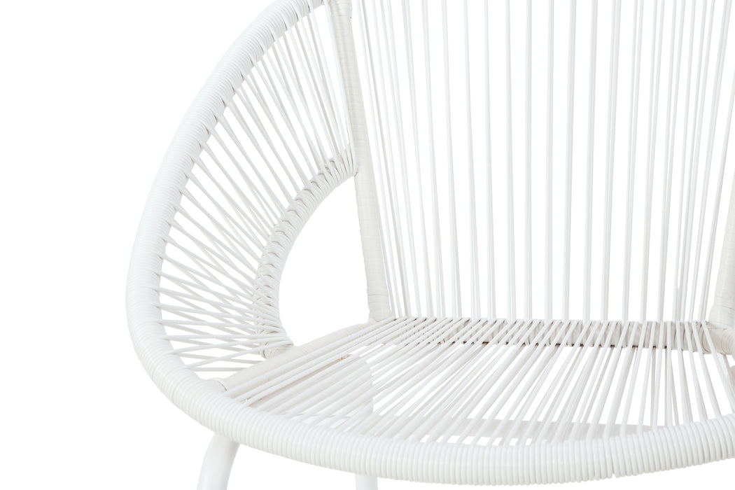 Mandarin Cape Outdoor Table and Chairs (Set of 3) - P312-050 - In Stock Furniture