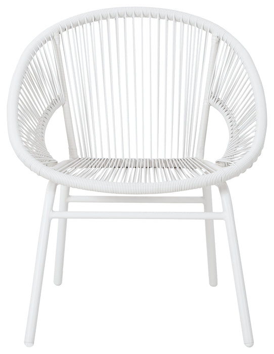 Mandarin Cape Outdoor Table and Chairs (Set of 3) - P312-050 - In Stock Furniture