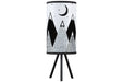Manu White/Black Table Lamp - L857834 - Gate Furniture