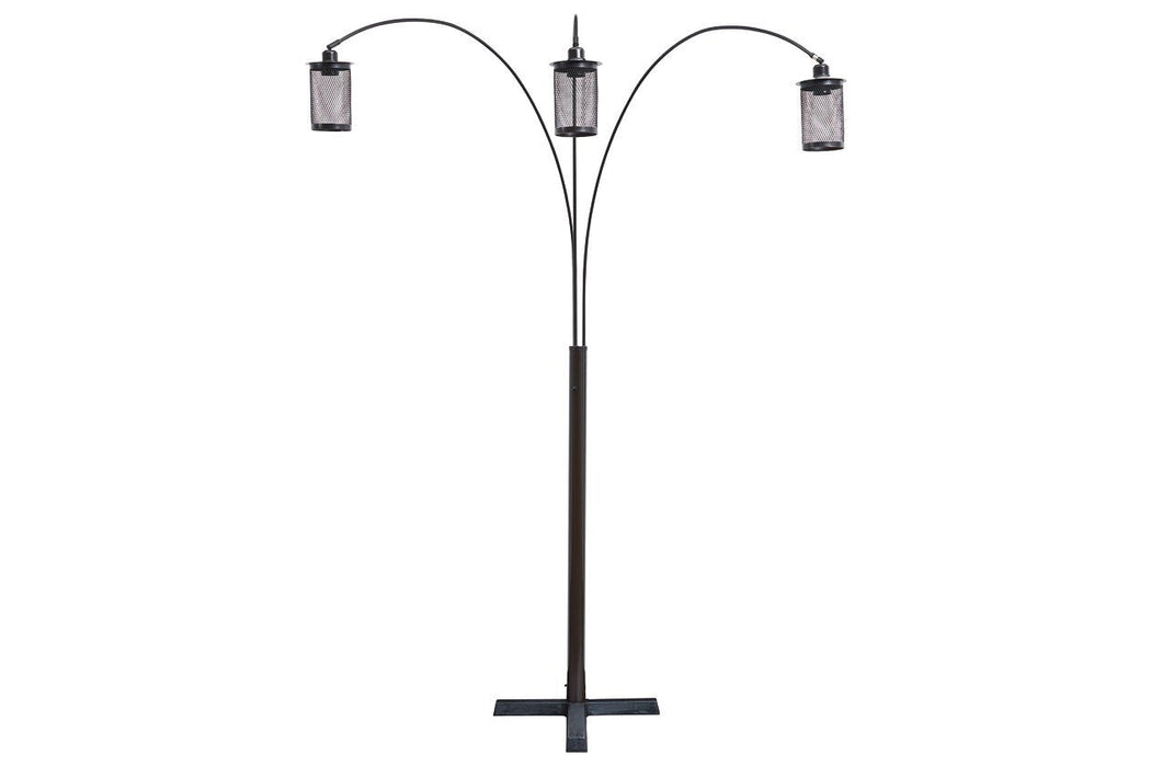 Maovesa Bronze Floor Lamp - L725109 - Gate Furniture