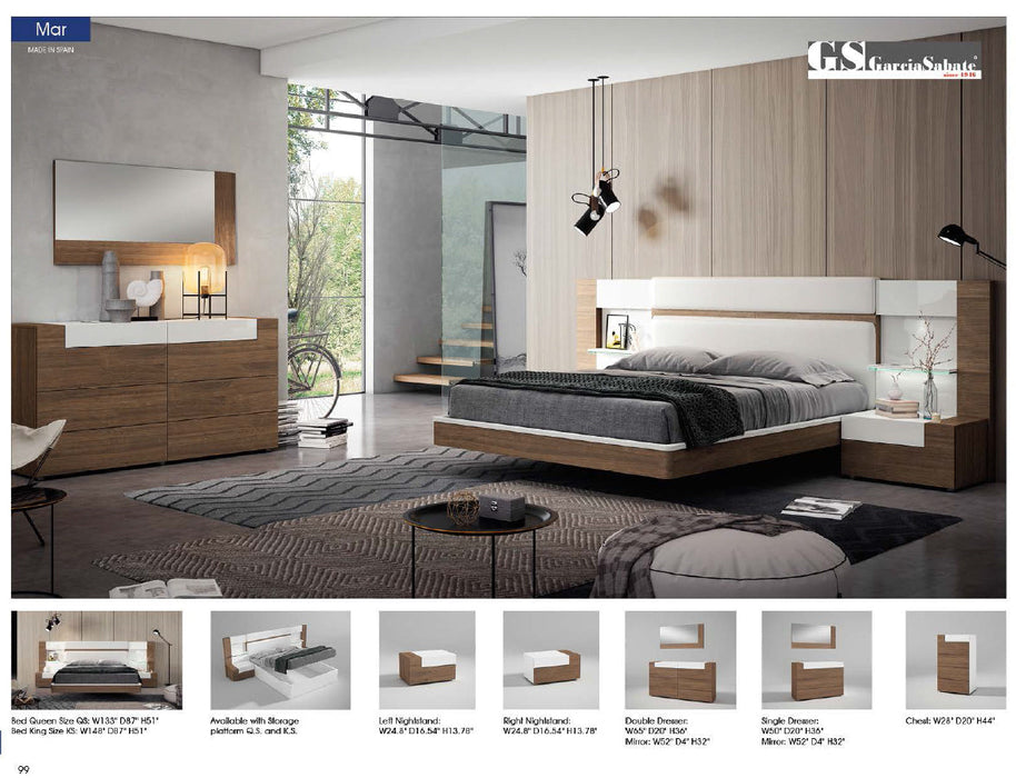 Mar Bedroom Set - Gate Furniture