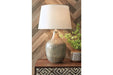 Mari Gray/Gold Finish Table Lamp - L430664 - Gate Furniture