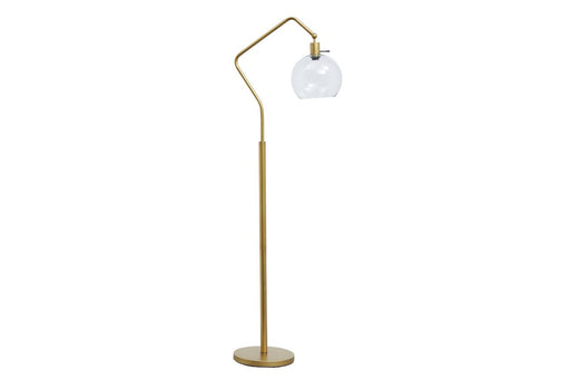 Marilee Antique Brass Finish Floor Lamp - L207151 - Gate Furniture