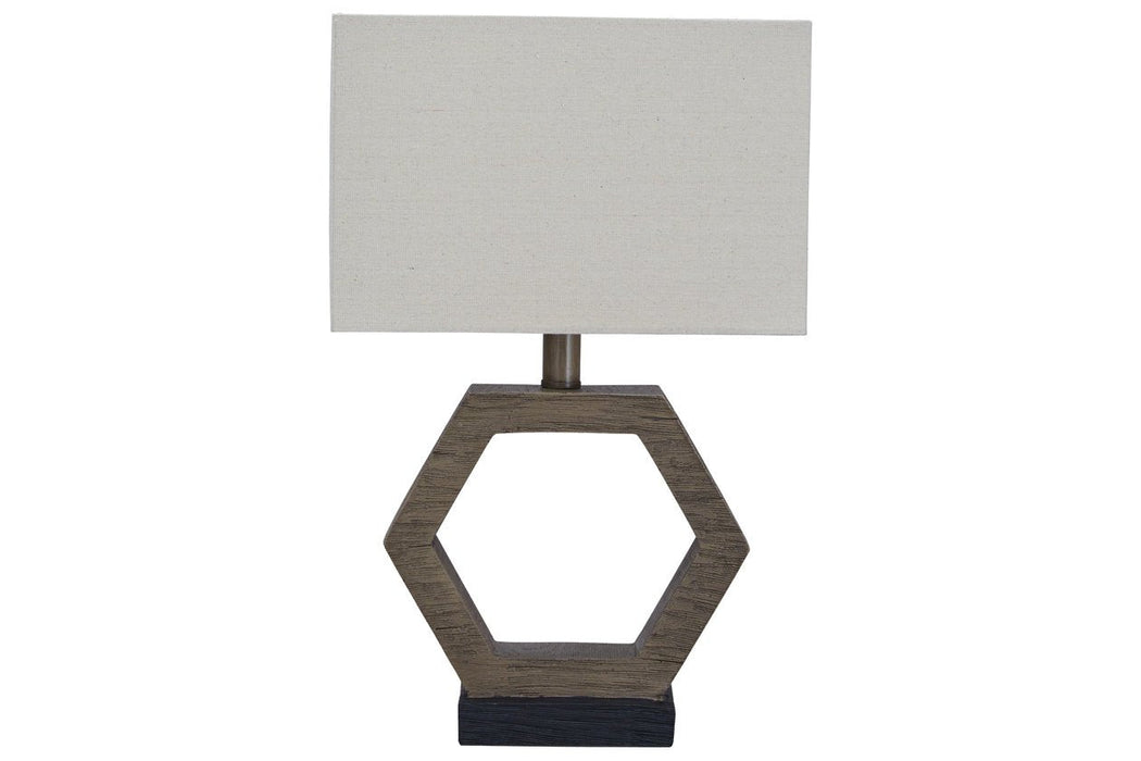 Marilu Gray/Brown Table Lamp - L857764 - Gate Furniture