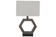 Marilu Gray/Brown Table Lamp - L857764 - Gate Furniture