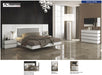 Marina White Bed Queen - In Stock Furniture