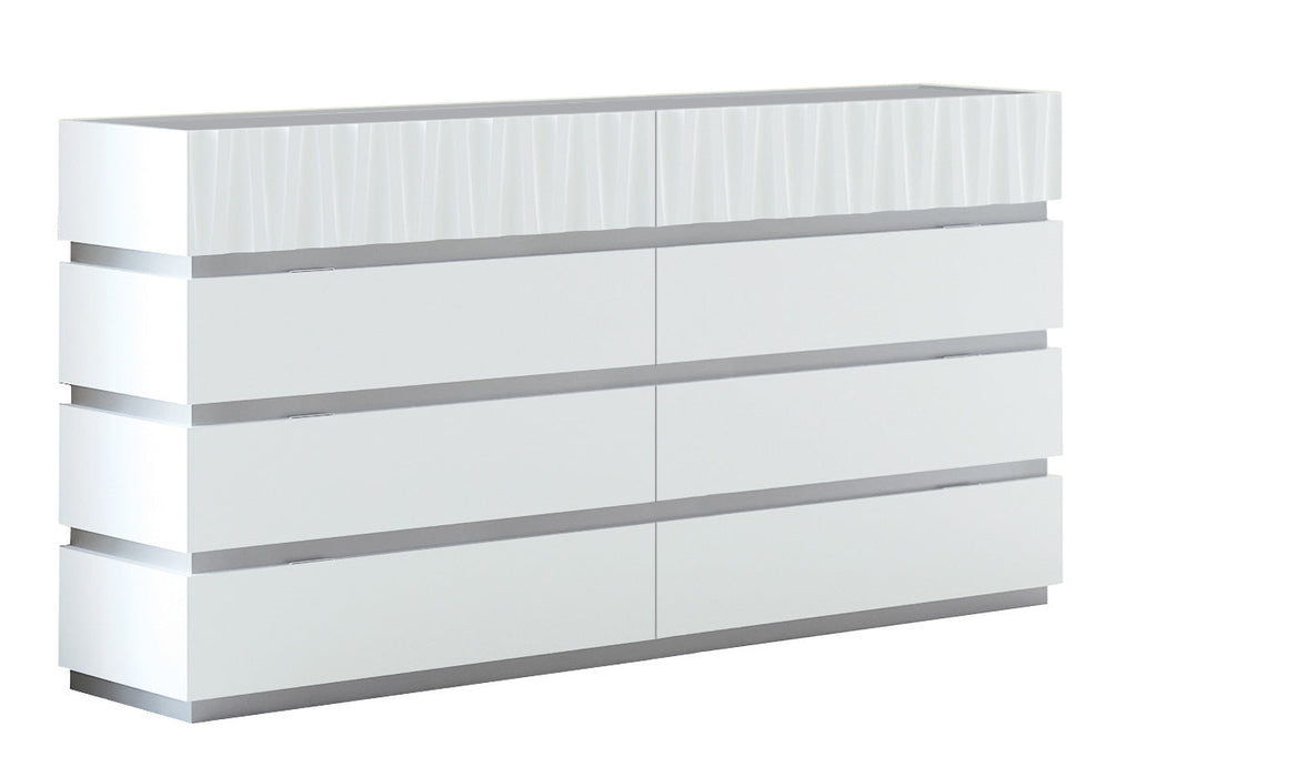 Marina White Bedroom Set - Gate Furniture