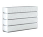 Marina White Bedroom Set - Gate Furniture