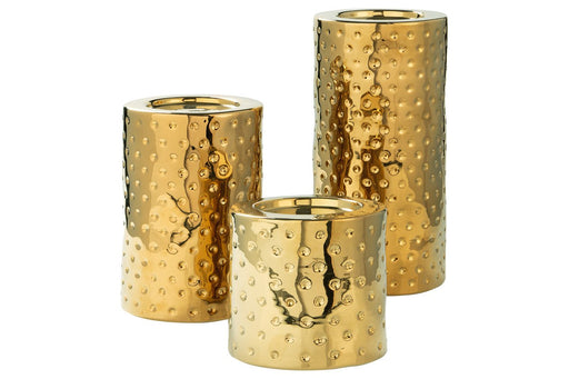 Marisa Gold Finish Candle Holder (Set of 2) - A2000461 - Gate Furniture
