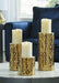 Marisa Gold Finish Candle Holder (Set of 2) - A2000461 - Gate Furniture