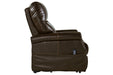 Markridge Chocolate Power Lift Recliner - 3500312 - Gate Furniture
