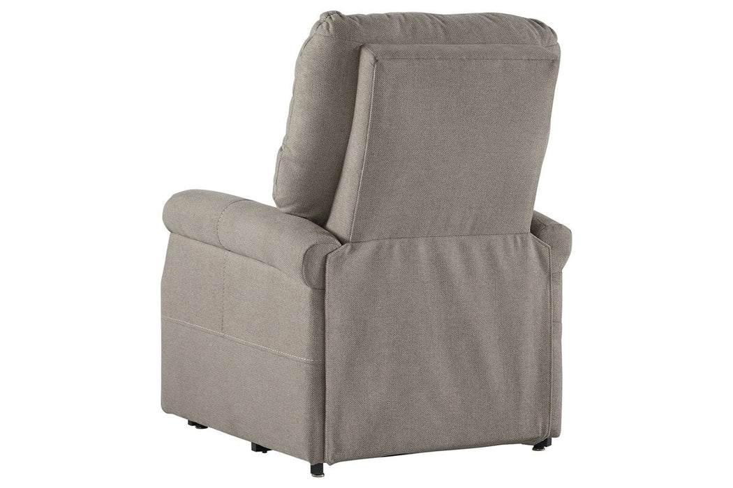 Markridge Gray Power Lift Recliner - 3500212 - Gate Furniture