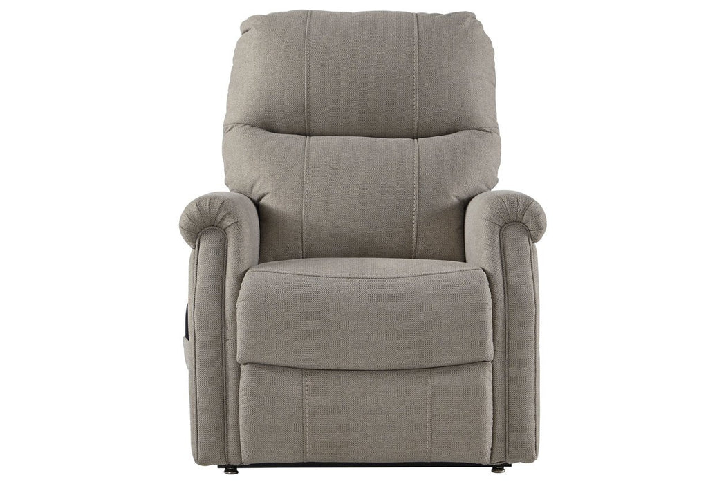 Markridge Gray Power Lift Recliner - 3500212 - Gate Furniture