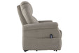Markridge Gray Power Lift Recliner - 3500212 - Gate Furniture