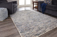 Marnin Tan/Blue/Cream 5' x 7' Rug - R404122 - Gate Furniture