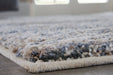 Marnin Tan/Blue/Cream 5' x 7' Rug - R404122 - Gate Furniture